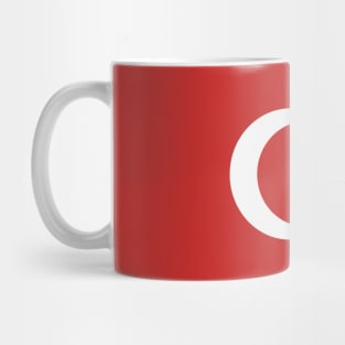 Turkey / Türkiye (Crescent & Star) Mug